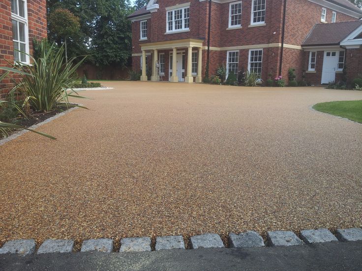 Resin driveway